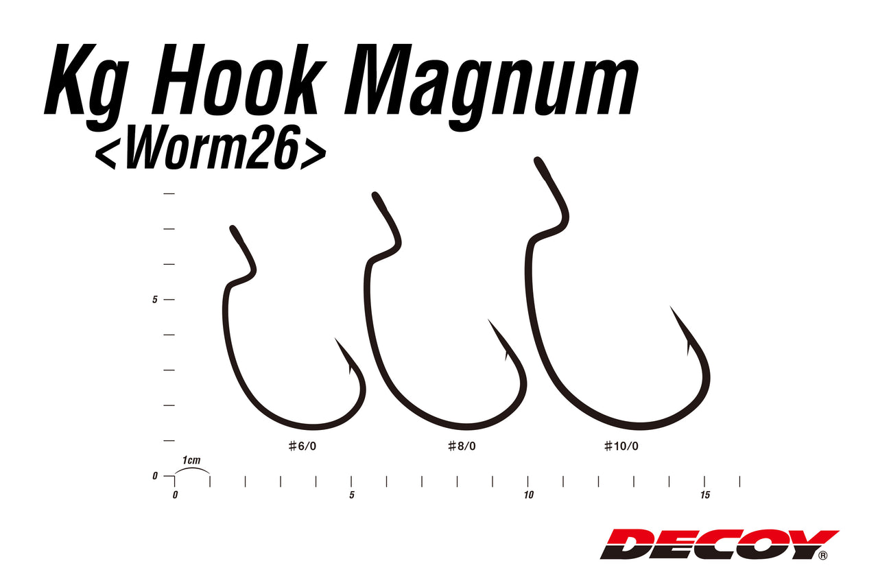 Worm26 Kg Hook Magnum