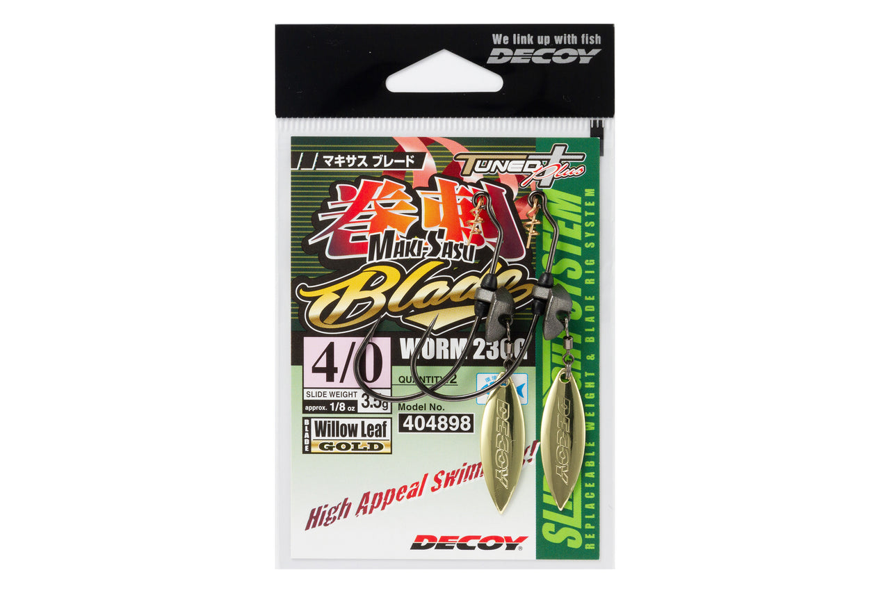 Worm230G Makisasu Blade Gold
